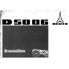 Deutz D5006 Parts Manual